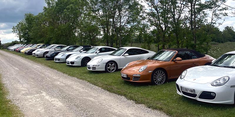 Rallye auto au Château de Labro