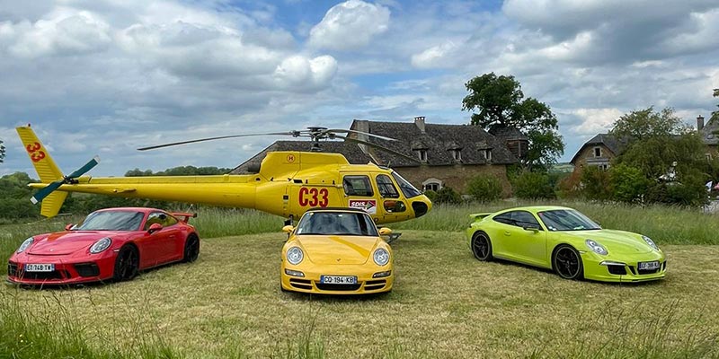 Rallye auto au Château de Labro