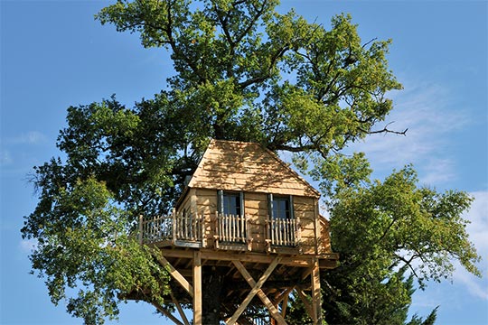 Cabane perchée