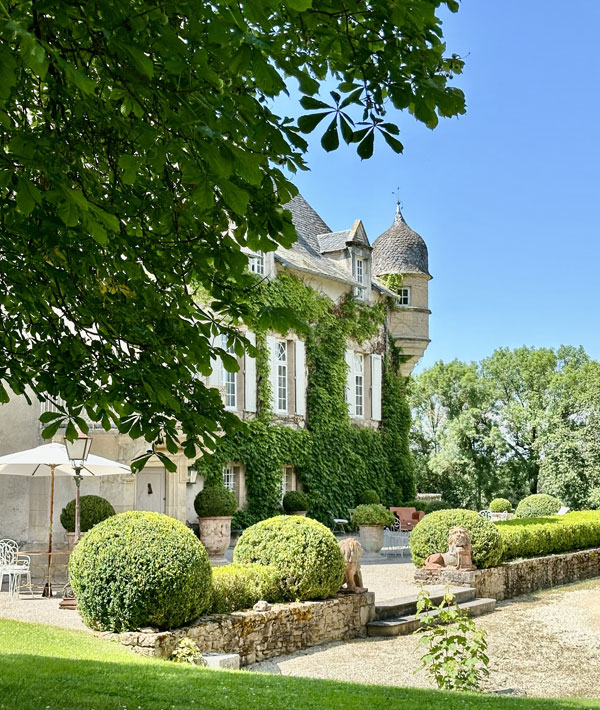Chateau de Labro au Printemps