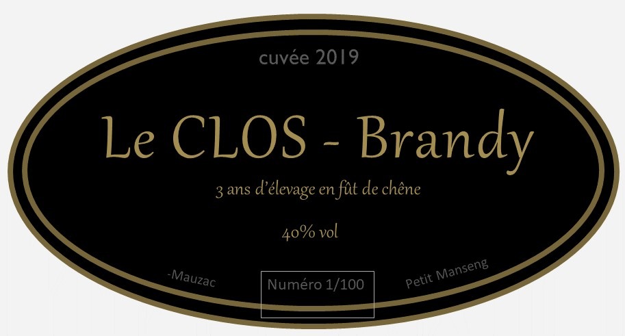 Un Brandy pour le Clos