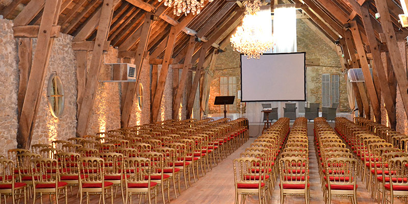 Salle de séminaire - La Grange - au Château de Labro